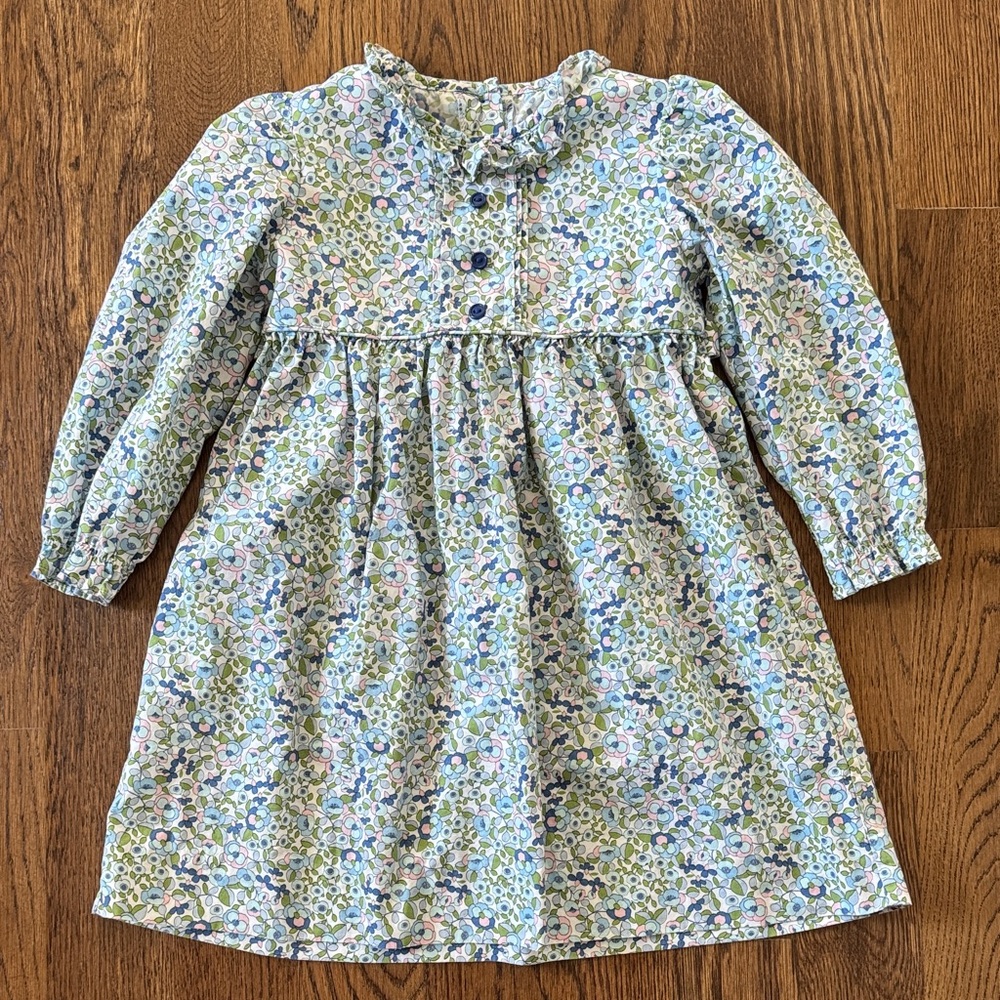 Little English Leland Floral Pleated Caroline Dress